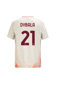 AS Roma Paulo Dybala #21 Voetbaltruitje Uit tenue 2024-25 Korte Mouw